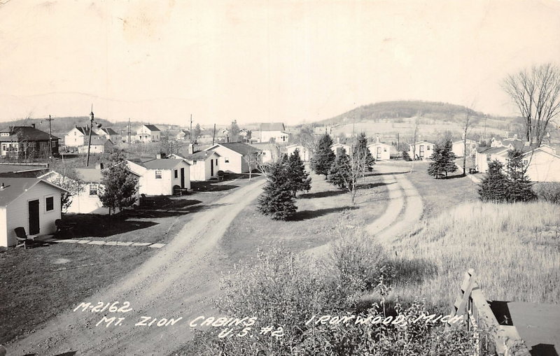 Mount Zion Cabins - Vintage Postcard (newer photo)